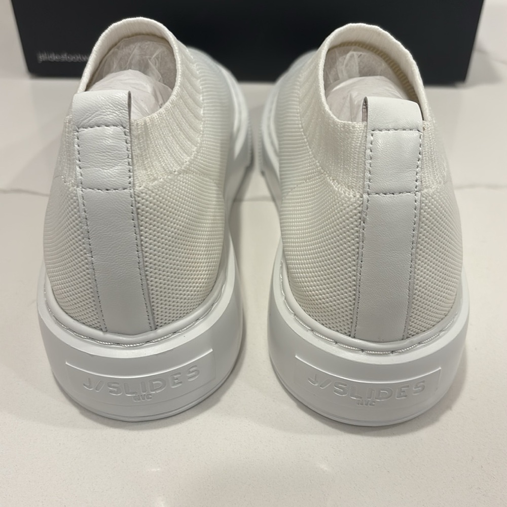 NWT J/SLIDES NYC 🤍 Daphnie Knit Sneakers ✨ - Picture 6 of 10